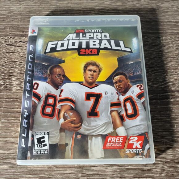 Sony Play Station 3 2K Sports All Pro Football 2K8 Video Game Complete E10+ - Picture 1 of 7